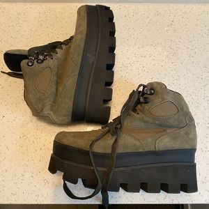 Jeffrey Campbell boot — half dome platform